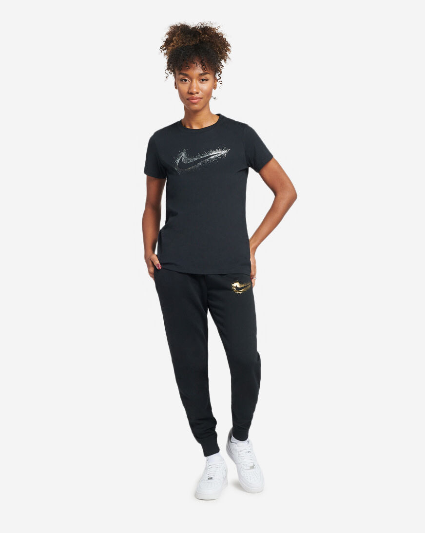 Shop Nike NSW Swoosh Galaxy Tee DX0584-010 black | SNIPES USA