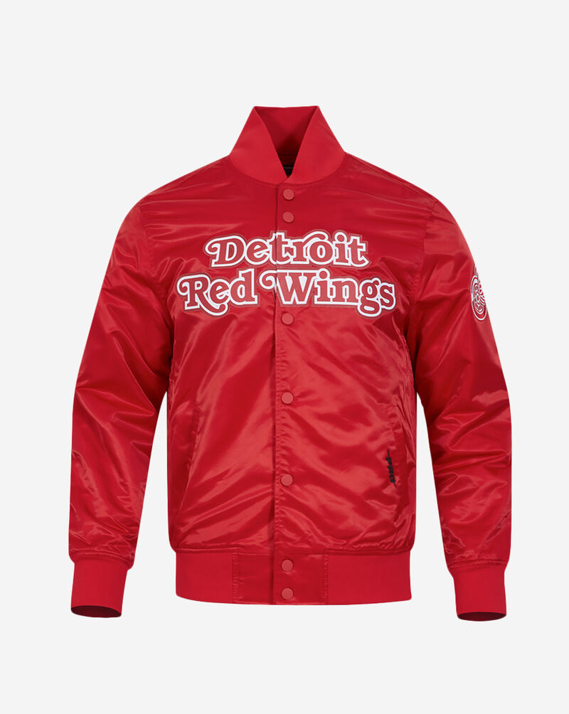 PRO STANDARD Detroit Red Wings Classic Satin Jacket HDR667765-RED Red 1