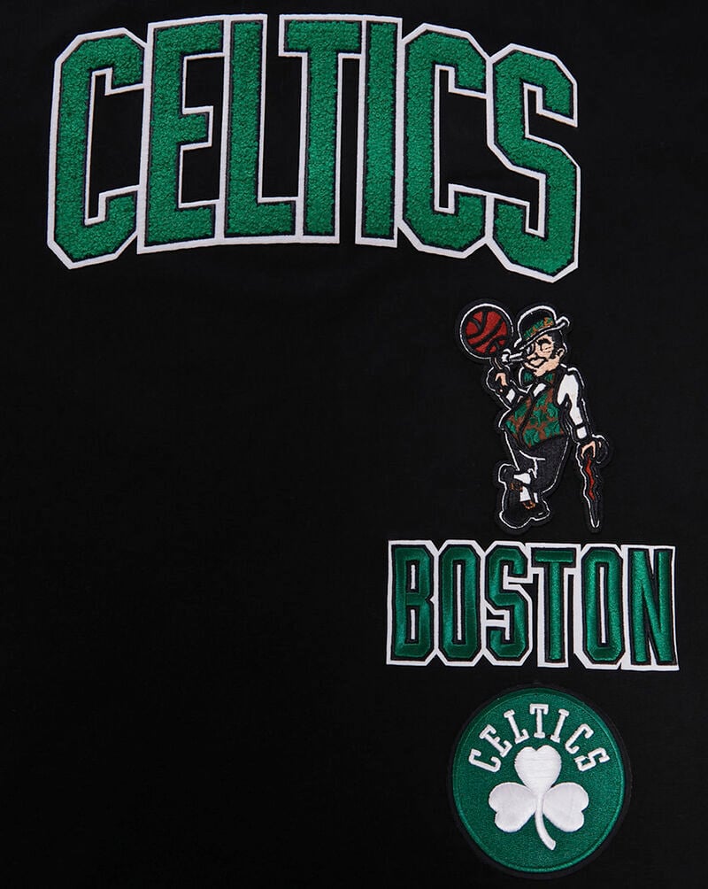 PRO STANDARD Boston Celtics Retro Classic Striped Tee BBC155847-BLK Black 2