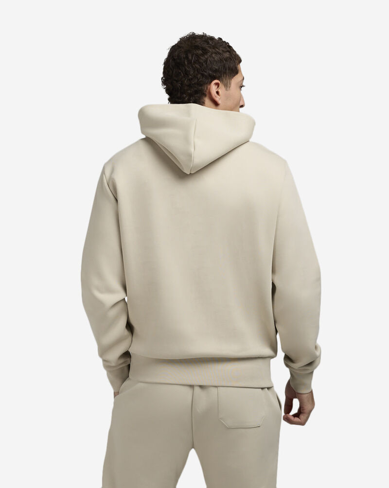 Polo Ralph Lauren Leather Pony Double Knit Hoodie 710957585002-STN Beige 2