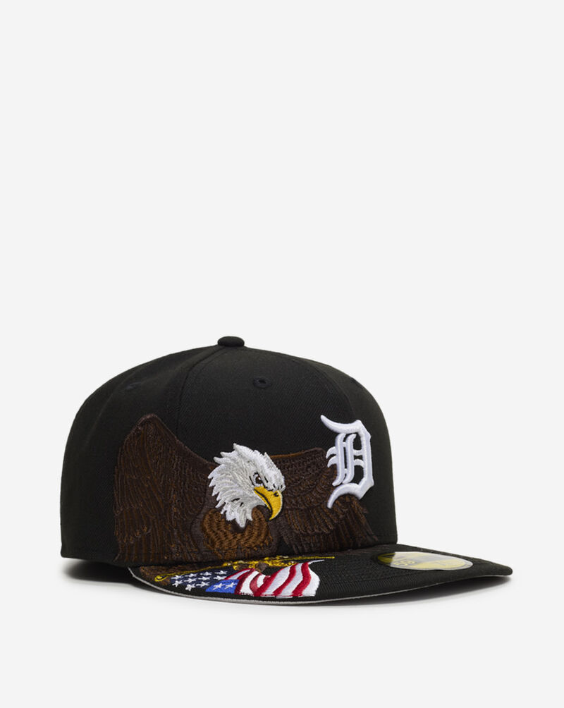 New Era 59Fifty Detroit Tigers Eagle Fitted Hat 60853697 Black 1