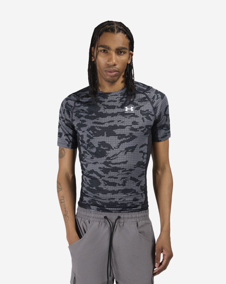 Shop Under Armour HeatGear Printed Top 6009657-001 black | SNIPES USA
