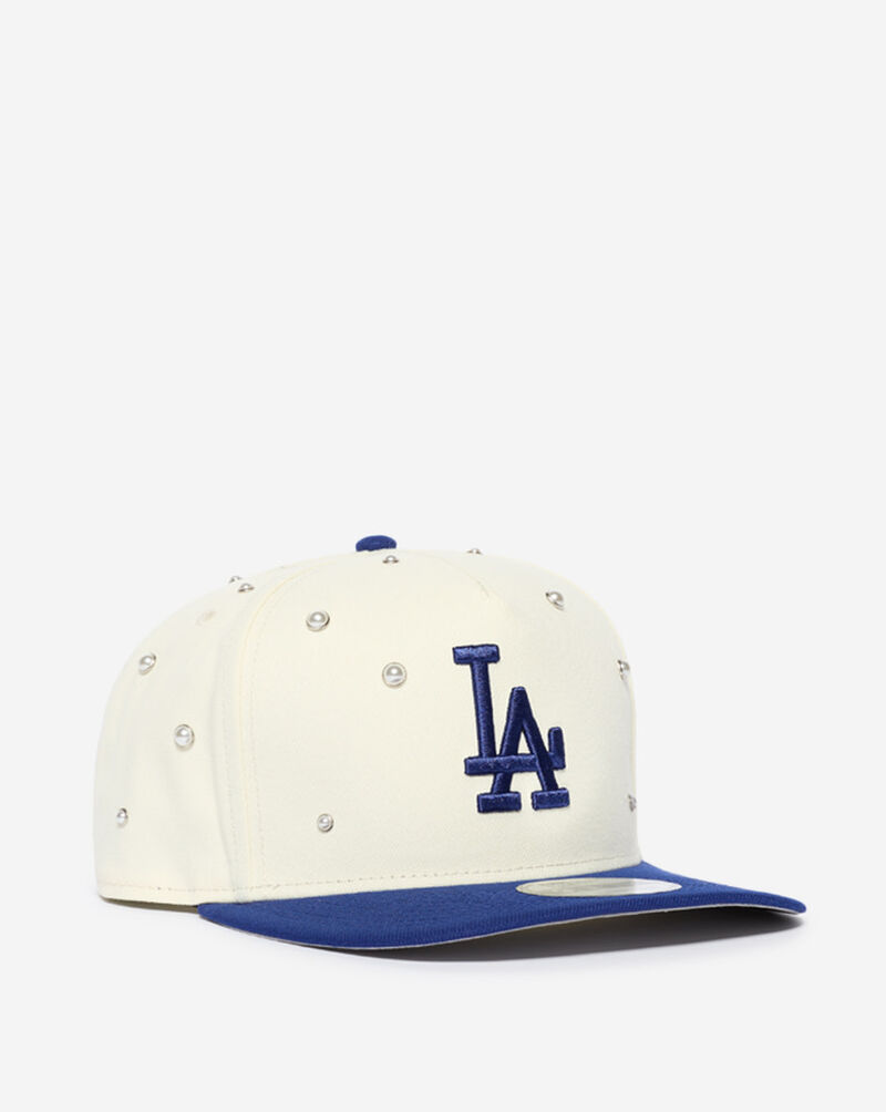 New Era 9Fifty Los Angeles Dodgers Pearls A-Frame Snapback Hat 60942212 White 1