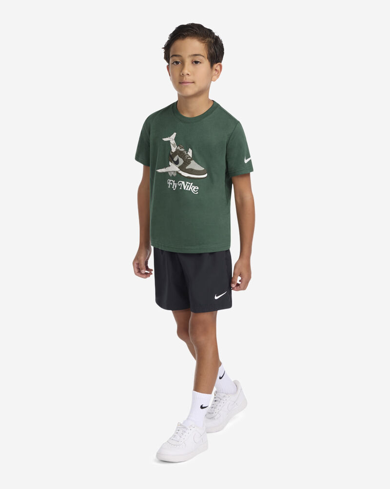 Nike Little Kids' Graphic T-Shirt 86N321-F1J Green 4