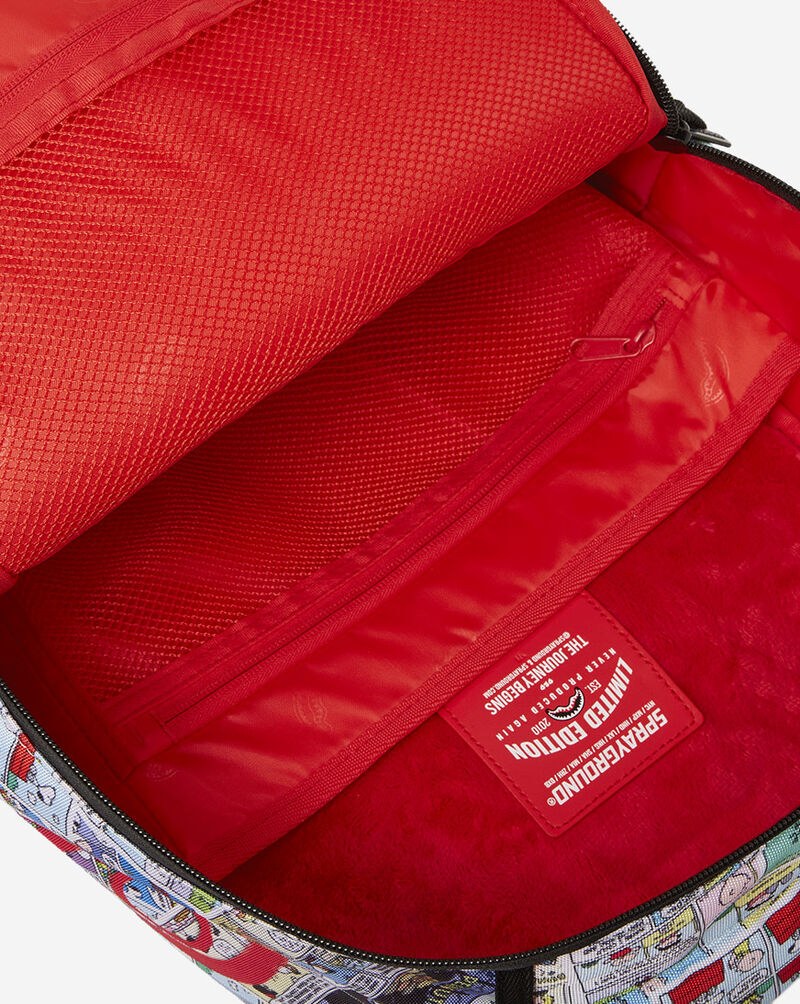 Sprayground Snoopy Comic Art DLXR Backpack B7731 Multi 5