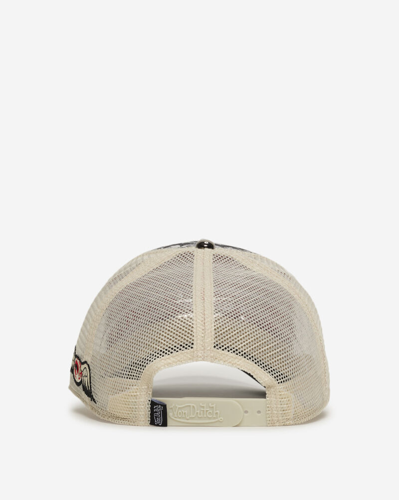 Von Dutch Fallen Trucker Hat VDHH0076-PALE-IVORY White 3