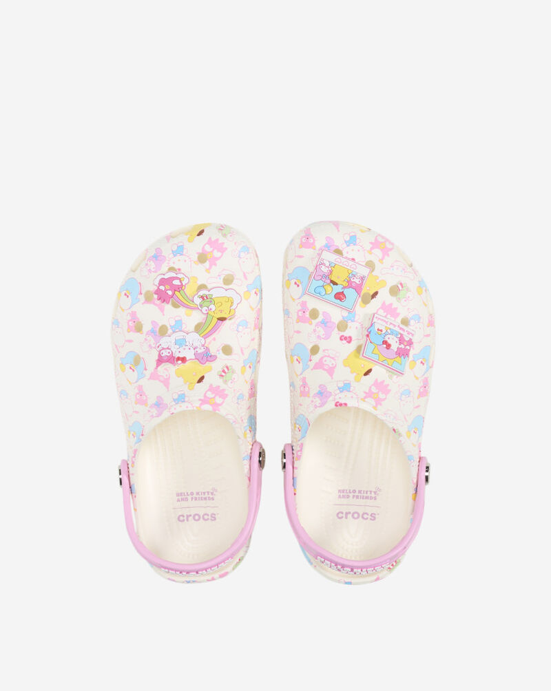 Crocs Grade School Hello Kitty Classic Clog 212685-90HJ Pink 7