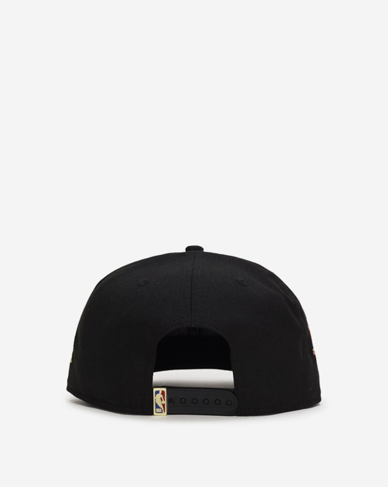 New Era 9Fifty New York Knicks Metallic Snapback Hat 60914259 Black 3