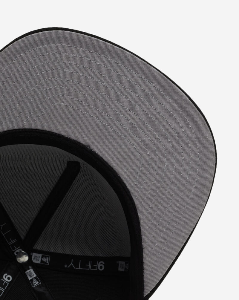 New Era 9Fifty Las Vegas Raiders Script A-Frame Snapback Hat 60957154 Black 4