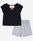 Girls' Knit Short Set