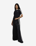 adidas Adicolor Satin Wide Leg Track Pants KC8813-BLACK Black 4
