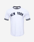 PRO STANDARD New York Yankees Short Sleeve Classic Chenille Double Knit Tee LNY131891-WHT White 1
