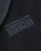 New York Knicks Triple Black Wool Varsity Jacket