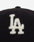 New Era 59Fifty Los Angeles Dodgers Chenille Cord Fitted Hat 60769966 Black 2