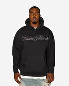 Hasta Muerte Jesus Rhinestone HW Hoodie HM-JESUSRHINESTONE-HOODIE-BLACK Black 1
