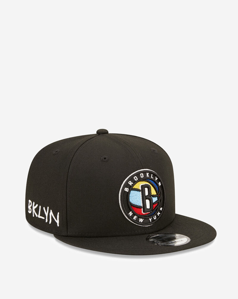 New Era 9Fifty Brooklyn Nets City Edition Hat 60294475 Black 1