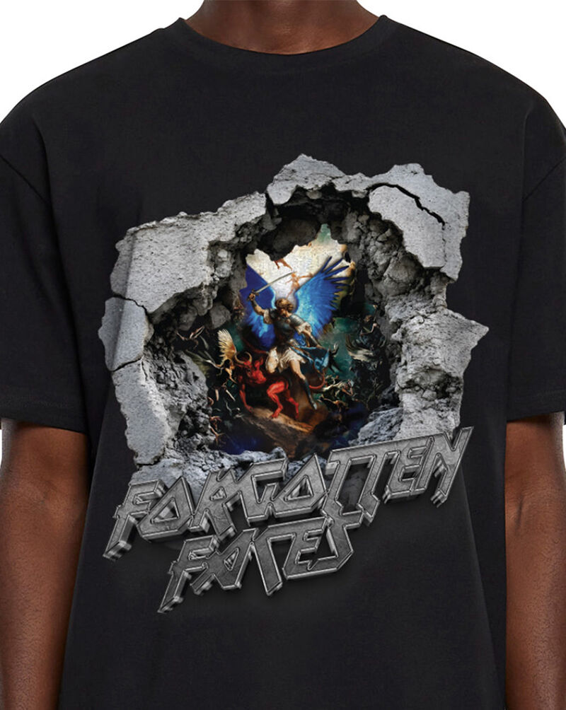 Forgotten Faces Heaven's Window Tee FOFUS140-00007 Black 3