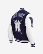 New York Yankees Mashup Rib Wool Varsity Jacket