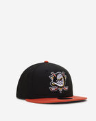New Era 9Fifty Anaheim Ducks Evergreen Snapback Hat 60649547 Black 1