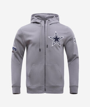 Dallas Cowboys Classic Chenille Double Knit Full-Zip Hoodie