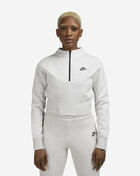 Nike NSW Tech Fleece Cropped 1/2-Zip Top HJ1031-013 Grey 1