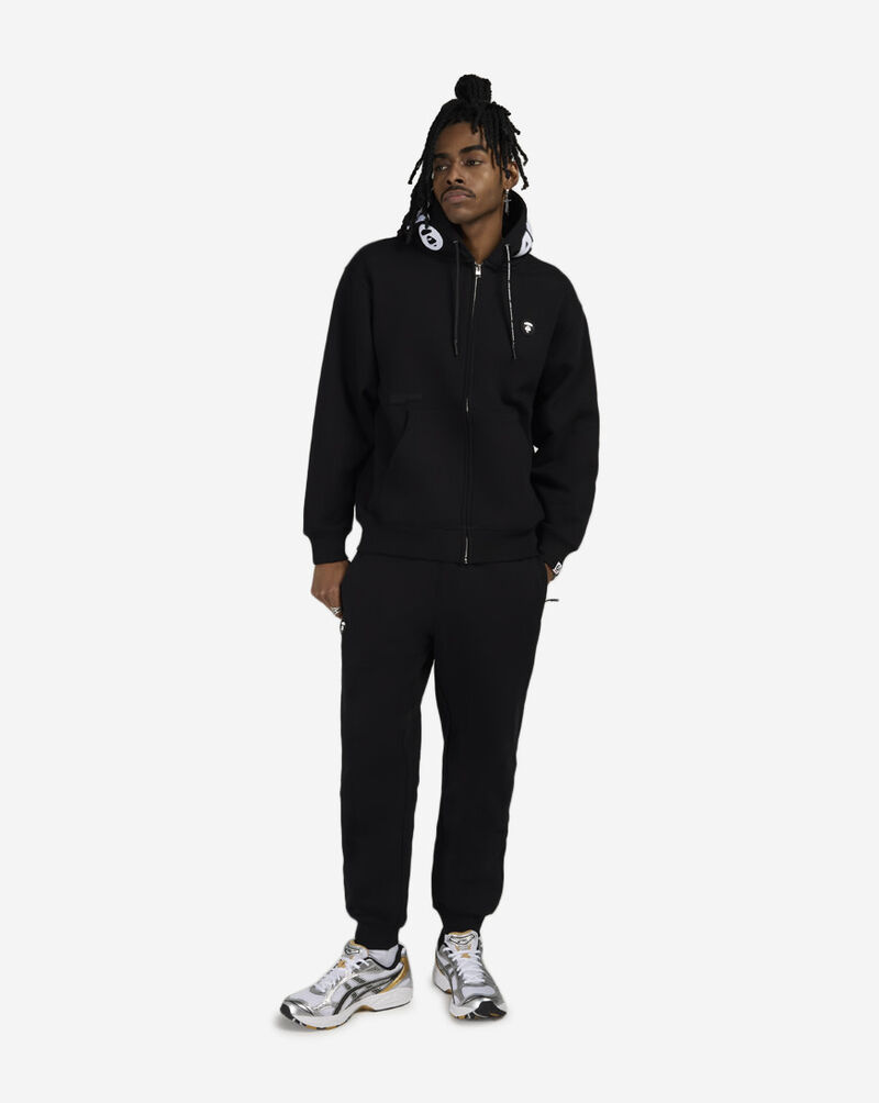 AAPE Now Pullover Fleece Hoodie AAPSWMC358XXP-BKX Black 4