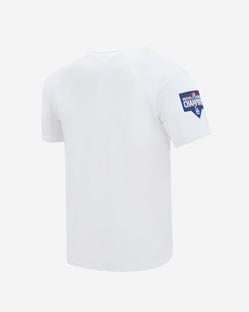 PRO STANDARD Los Angeles Dodgers Short Sleeve Classic Chenille Tee  LLD131604-WHT White 3
