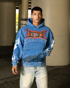 Smoke Rise Dystopian Hoodie FO24657SN-BLU Blue 5