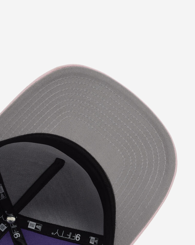 New Era 9Fifty Los Angeles Dodgers A-Frame Snapback Hat 71011987 Purple 4