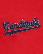 PRO STANDARD St. Louis Cardinals Classic Fleece Cropped Pull Over Hoodie LSCC35214-RED Red 4