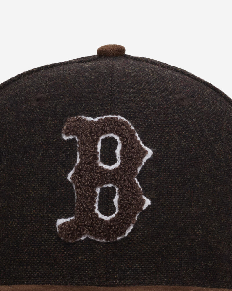 New Era 59Fifty Boston Red Sox Tweed Fitted Hat 60847106 Brown 2