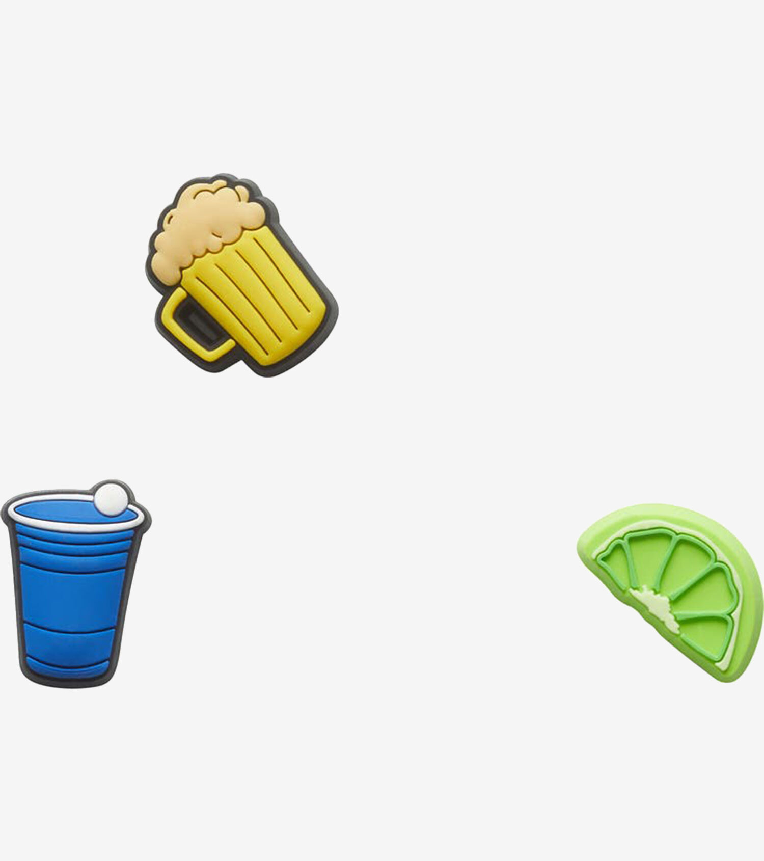 Shop Crocs Happy Cheers 3 Pack Jibbitz Charms 10009012 multi SNIPES USA