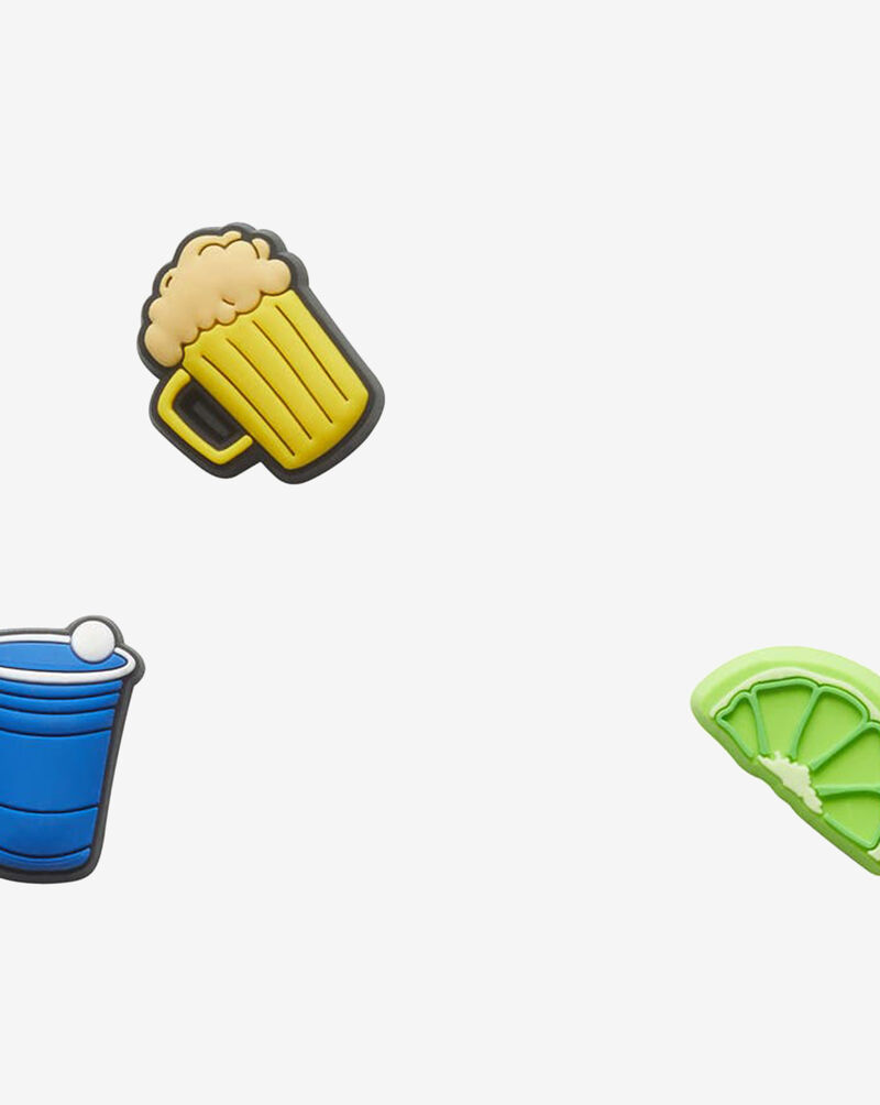 Crocs Happy Cheers 3 Pack Jibbitz Charms 10009012 Multi 2