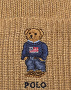 Polo Ralph Lauren Solid Flag Bear Beanie PC1565-225 Beige 2