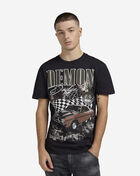 Graphic Tees Demon Dodge Tee RE5-185-020 Grey 1