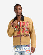 Decibel Sanity Patch Work Twill Jacket  DECWJKT036-KHA Beige 1