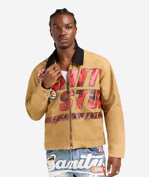 Sanity Patch Work Twill Jacket 