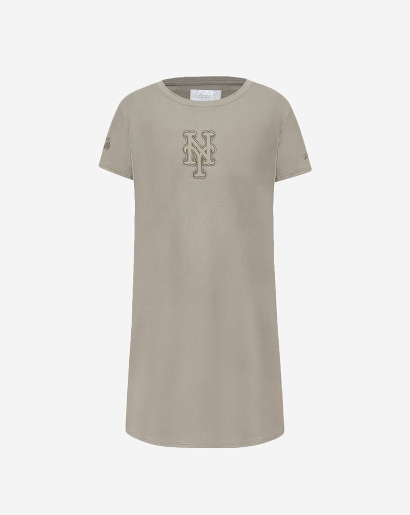 PRO STANDARD Big Girls' New York Mets Neutral Top Dress LNMBB314954-TAU Beige 1