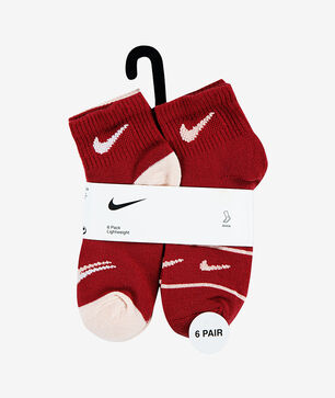Little Kids' 6PK Ankle Socks (5-7)