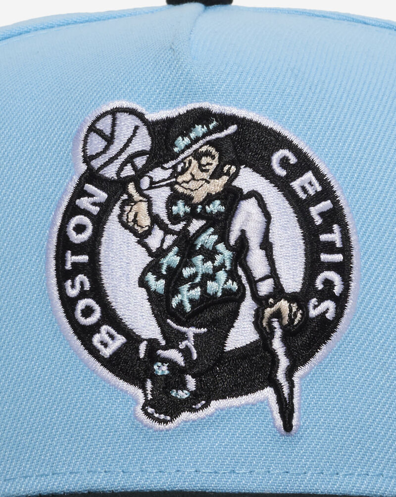 New Era 9Fifty Boston Celtics A-Frame Snapback Hat 70998341 Blue 2