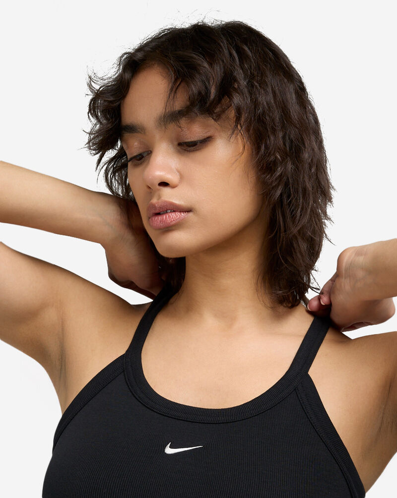 Nike Chill Knit Mini Rib Tank Dress HJ0710-010 Black 3