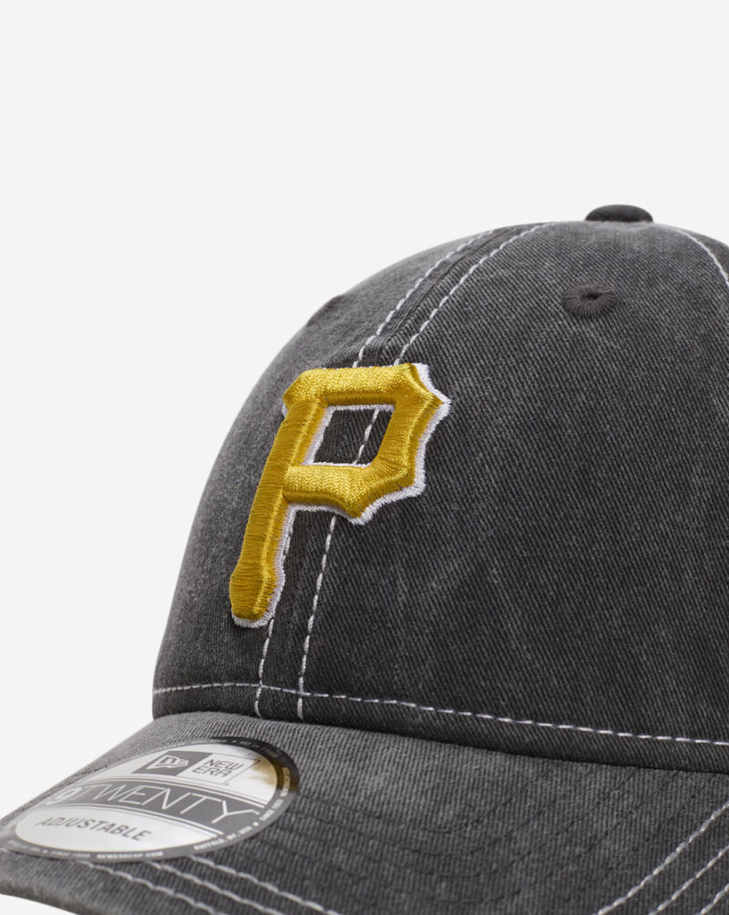 New Era 9Twenty Washed Pittsburgh Pirates Adjustable Hat 60641340 Black 2