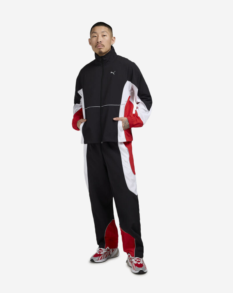 Puma PUMATECH-X Colorblock Relaxed Track Pant 63434701 Black 4