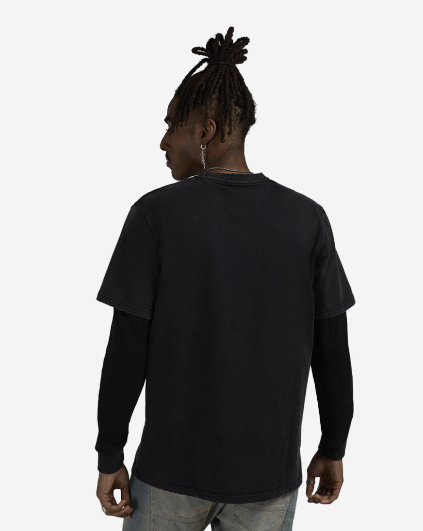 Shop STREETZ IS WATCHIN Pray For The Weak Long Sleeve 2Fer Tee