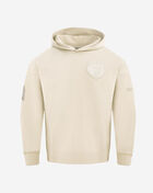 Memphis Grizzlies Neutral Drop Shoulder Fleece Pullover Hoodie