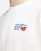 New Balance athletics tee MT41908-SST White 3