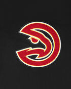 Atlanta Hawks Retro Classic Rib Cropped Pullover Hoodie