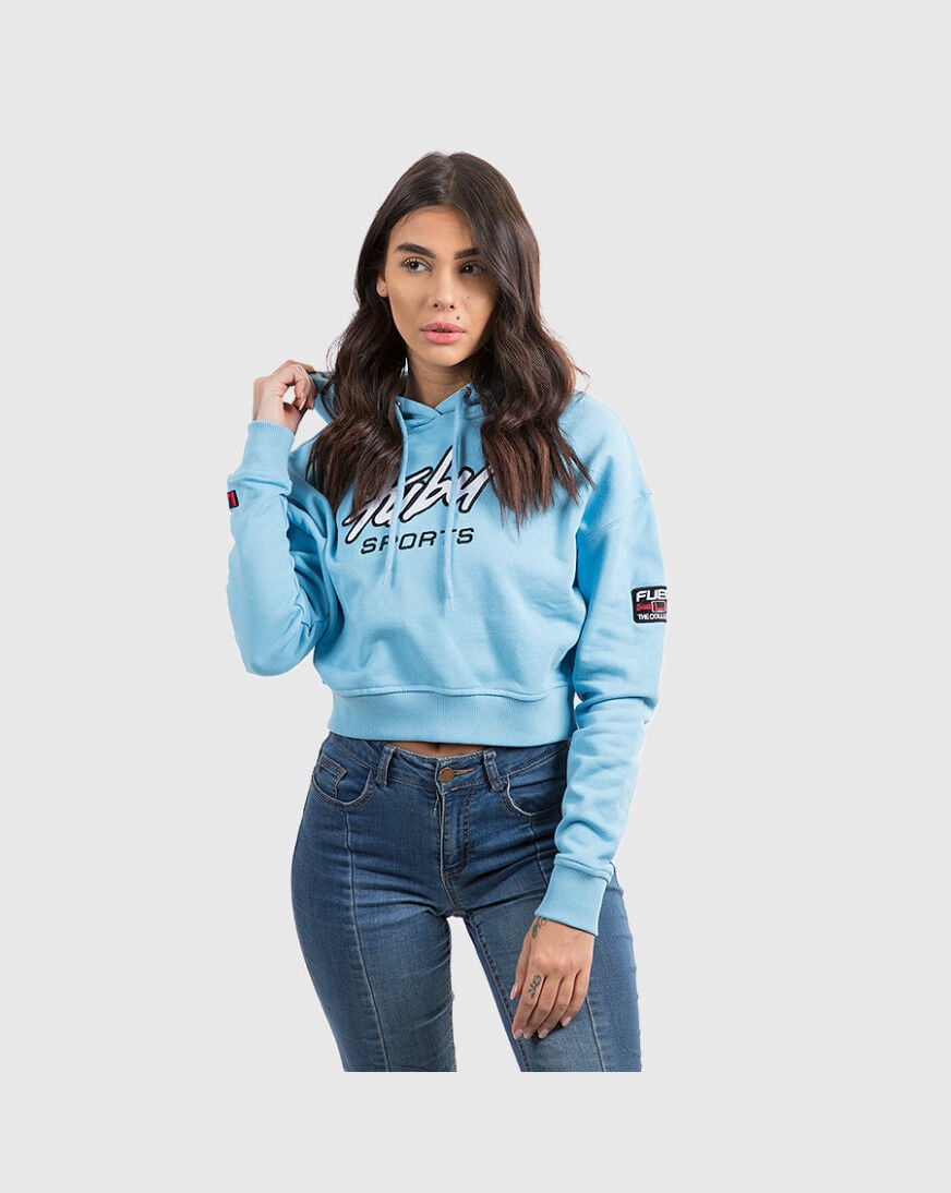 Snipes cropped hoodie clearance
