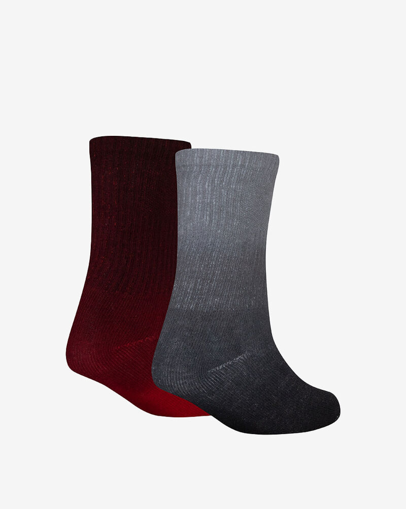 Jordan Grade School Dip Dye Crew Socks (9-11) BJ0507-R78 Red 2