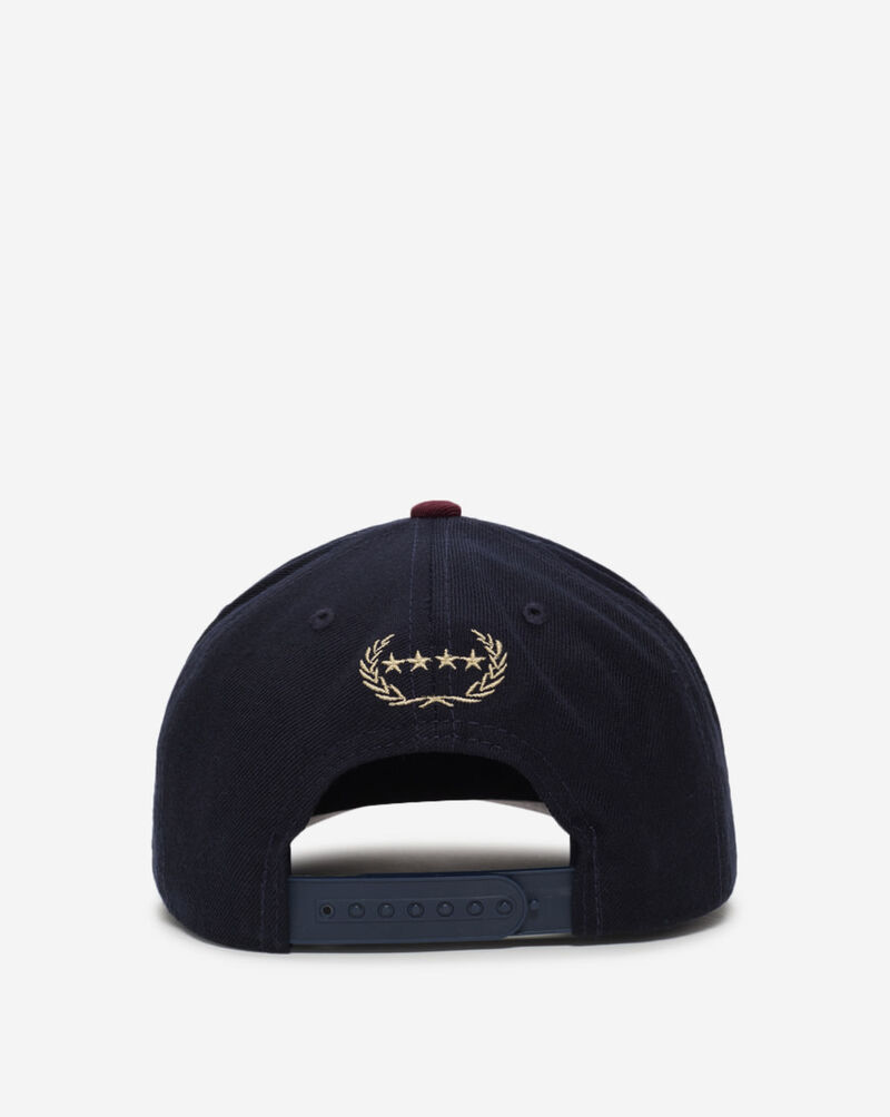 Field Grade Standing On Business Wool Trucker Hat 1005040 Red 3